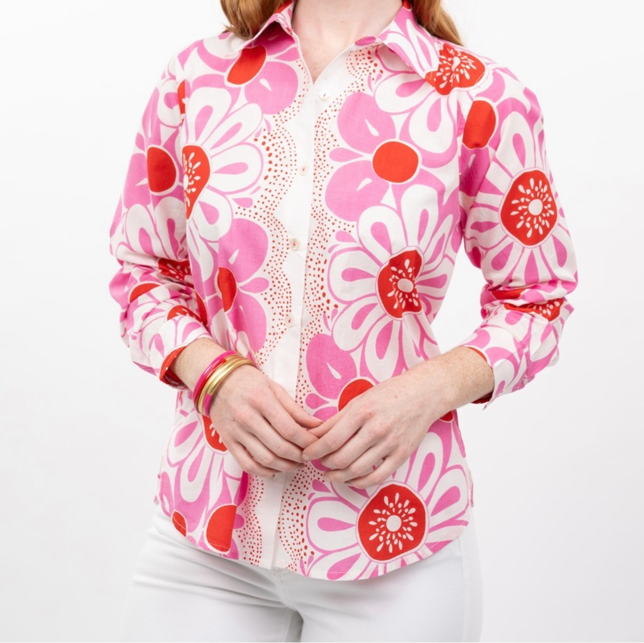 Pop Flower Border Top