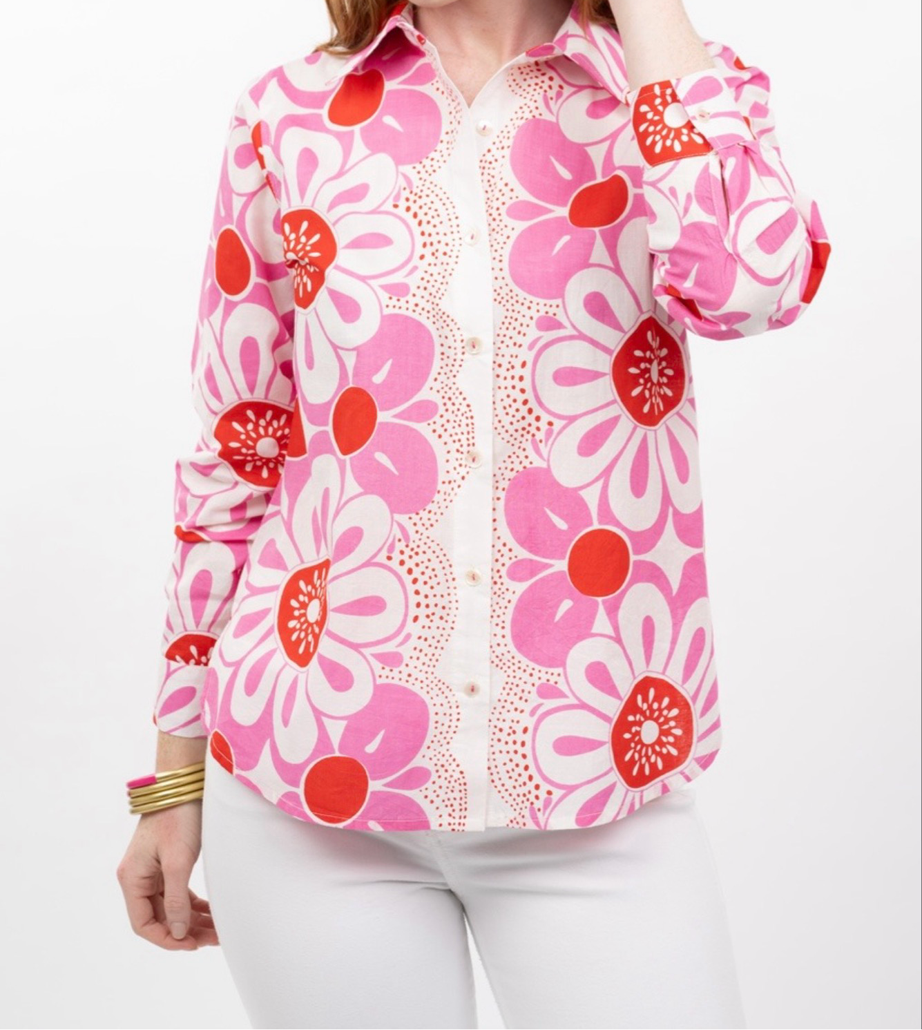 Pop Flower Border Top