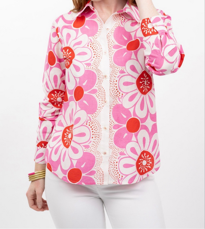 Pop Flower Border Top