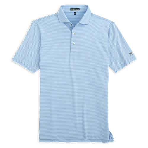 Dune Stripe Performance Polo