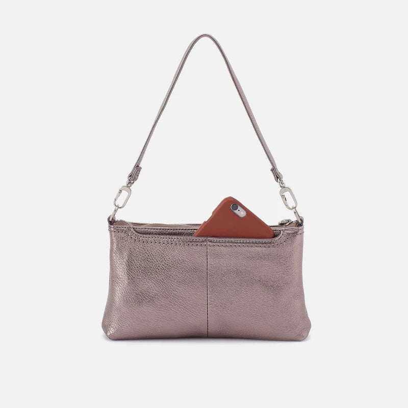 Darcy Crossbody | Metallic Leather | HOBO