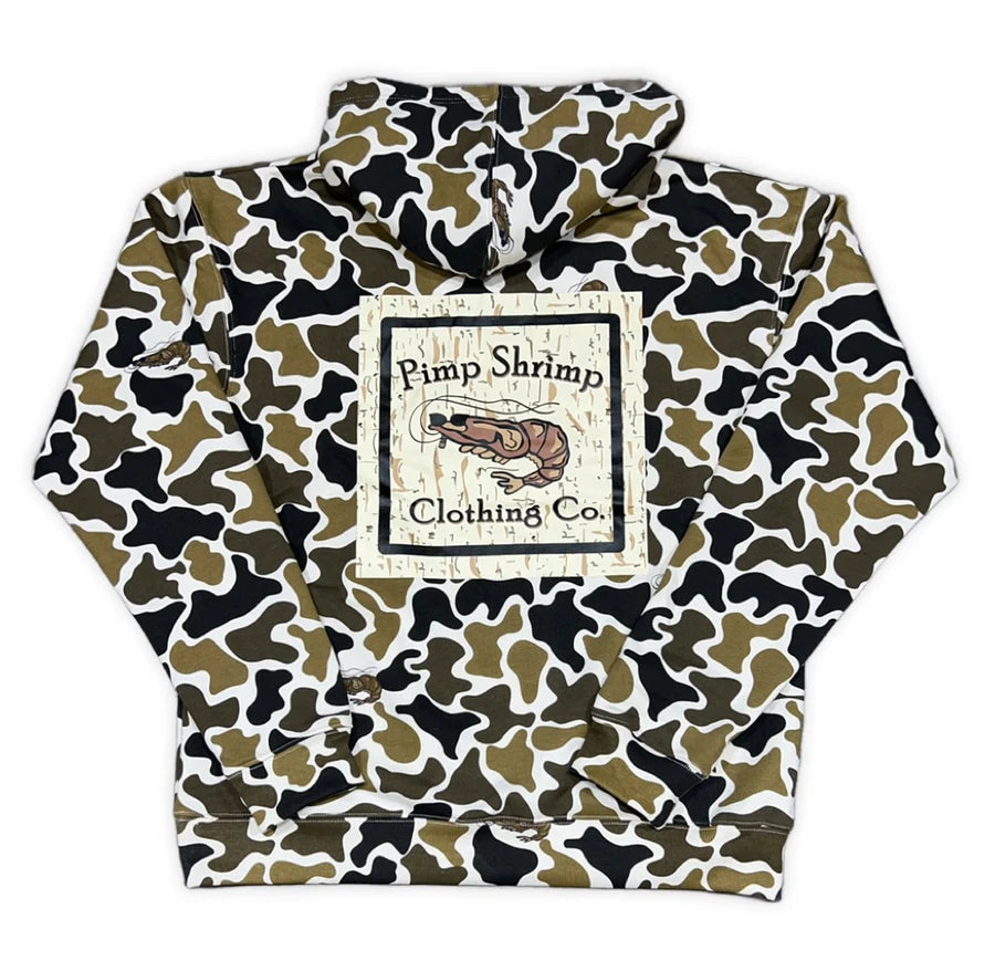 New School Camo Hoodie