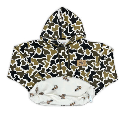 New School Camo Hoodie
