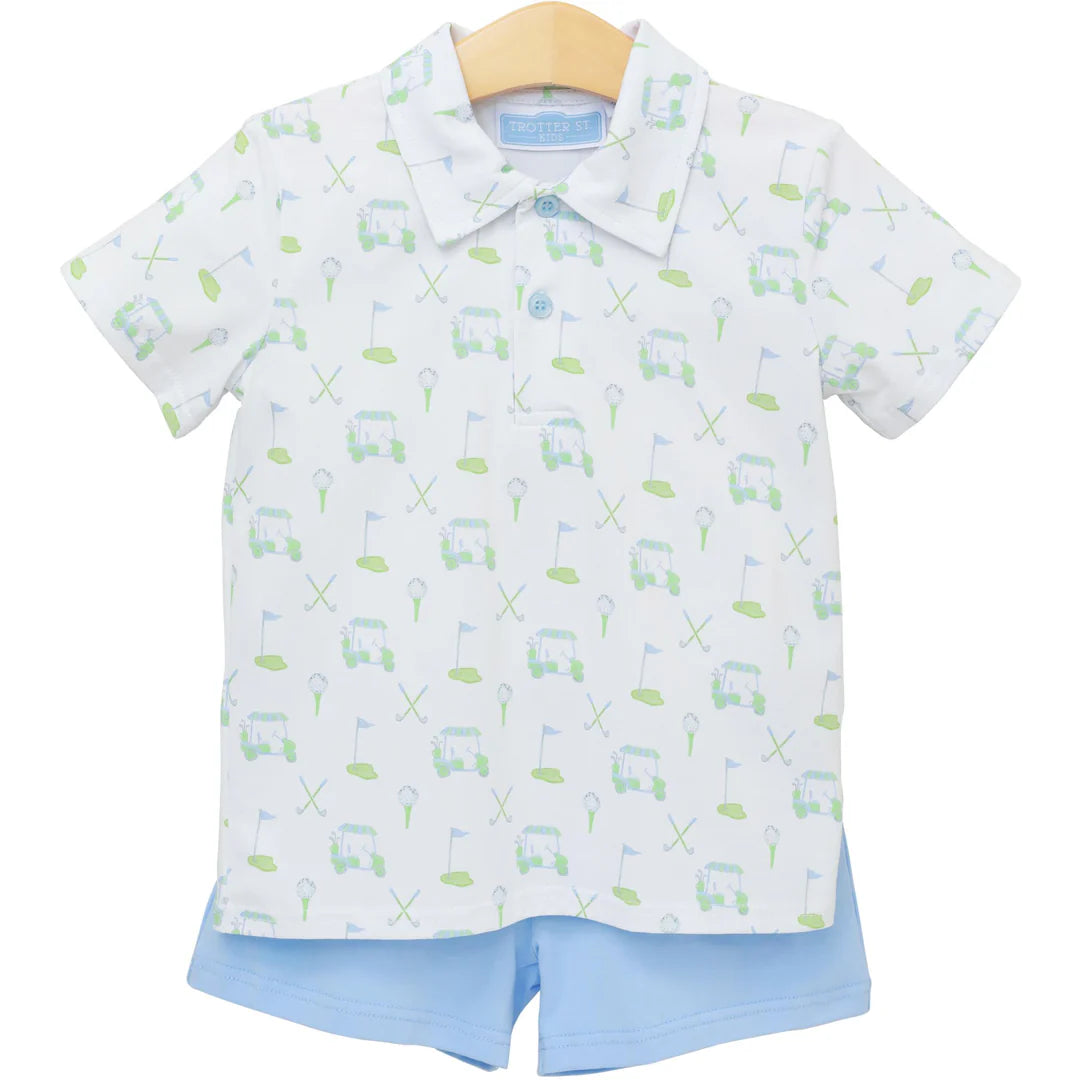 Caddy Club Polo Short Set | Trotter Street