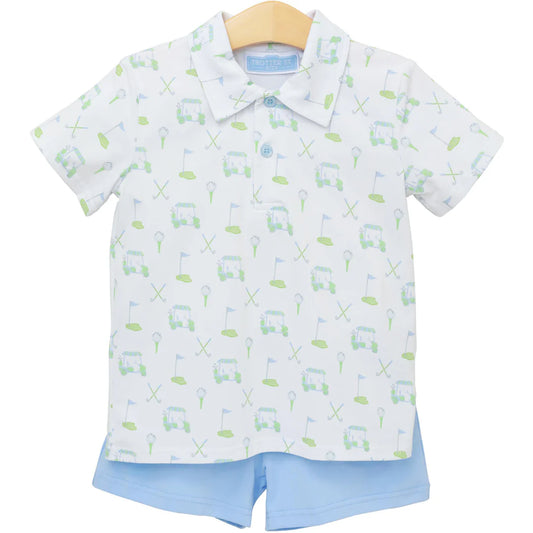 Caddy Club Polo Short Set | Trotter Street