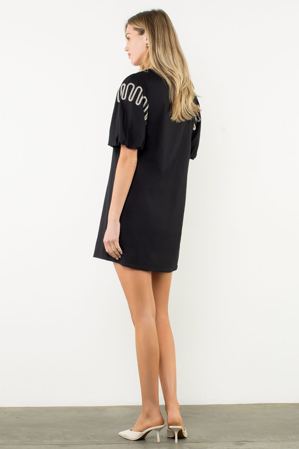 Midnight Stitch Dress | THML