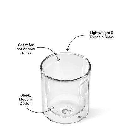 Clear Rocks Glass Set of 2 | 12oz | CORKCICLE
