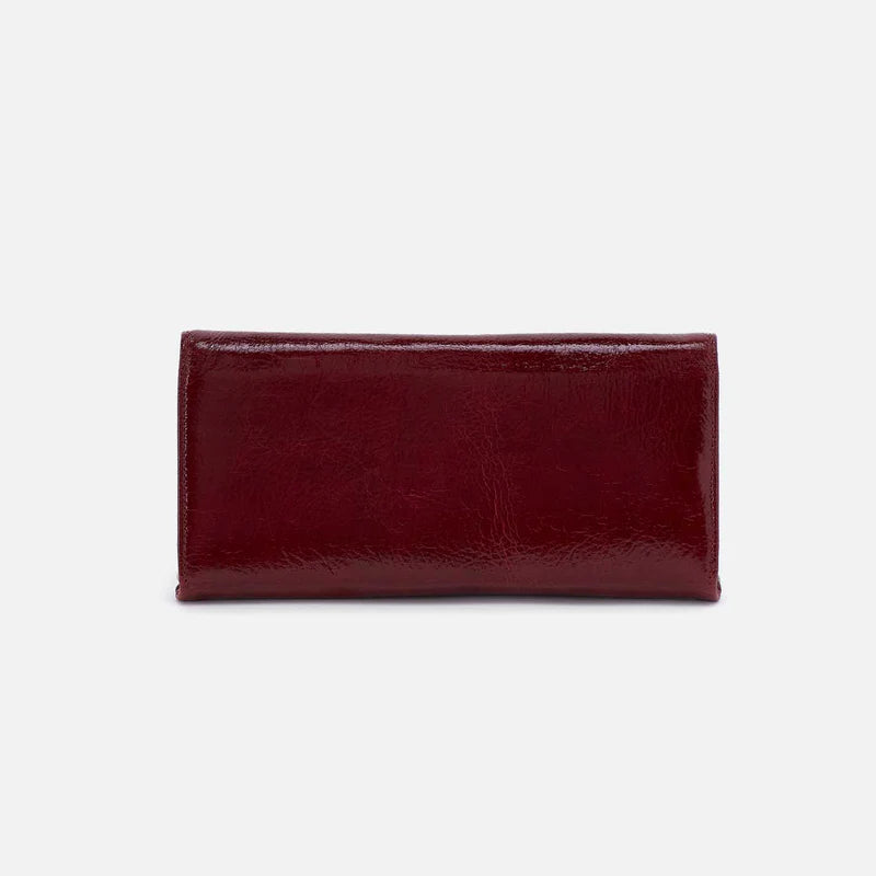Rachel Continental Wallet | Aniline Gloss Leather | HOBO