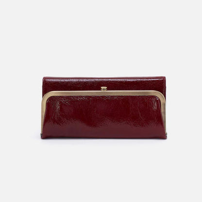 Rachel Continental Wallet | Aniline Gloss Leather | HOBO