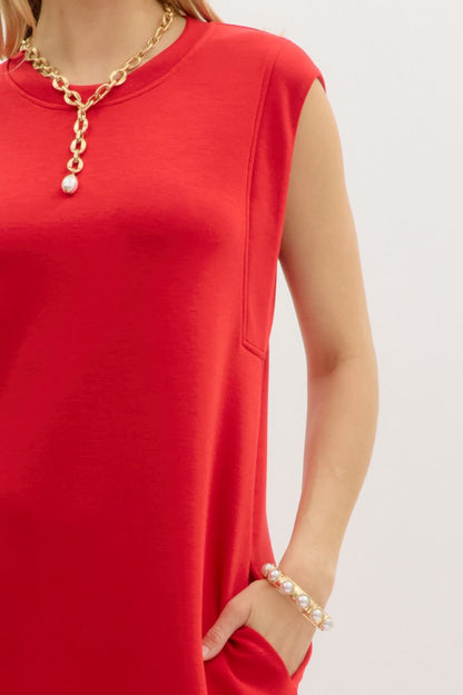 Soft Flow Midi Dress