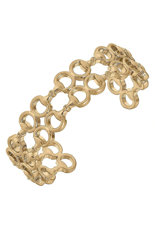 Rhoda Horsebit Statement Cuff