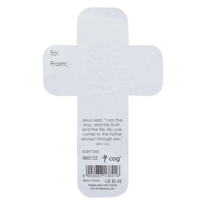 Cross Bookmark Set of 12