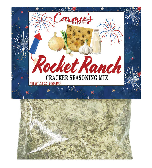 Carmie's Kitchen - Rocket Ranch Cracker Seasoning - Americana Collection