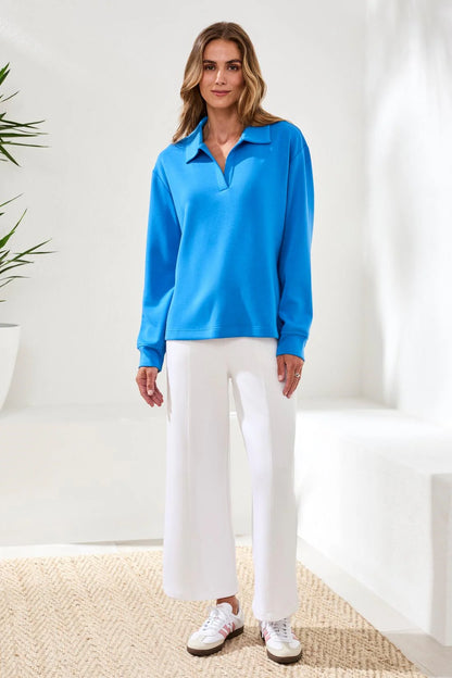 Techno Lux Scuba Johnny Collar Top