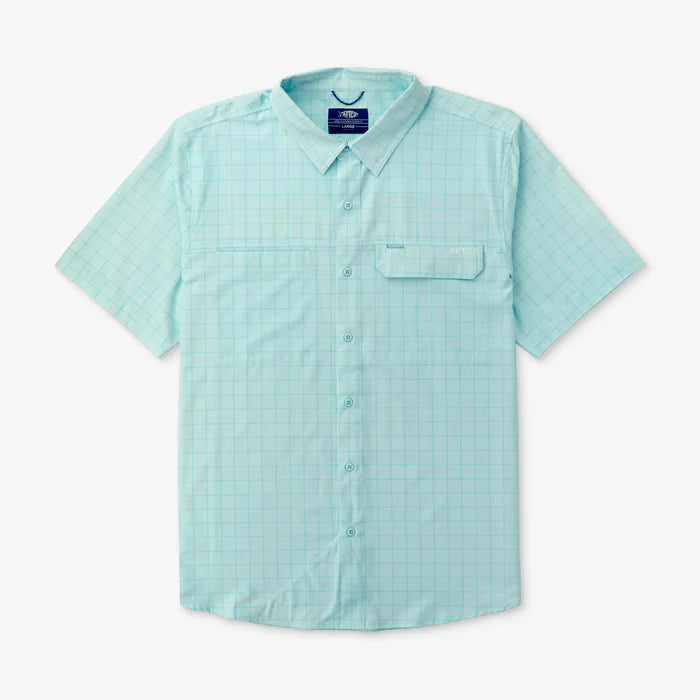 Air O Mesh SS Button Down Shirt