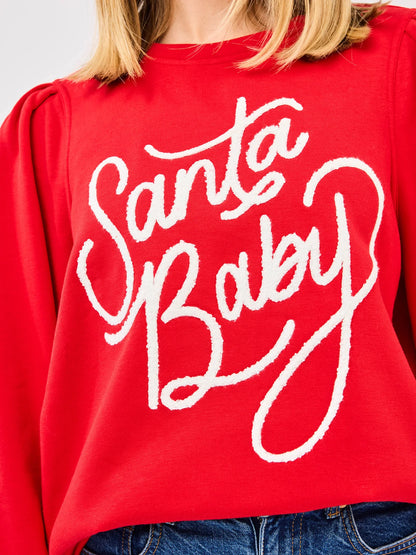 Kelly Sweatshirt | Santa Baby