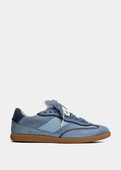 Sofie Sneaker | Blue Suede | Shu Shop