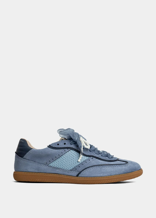 Sofie Sneaker | Blue Suede | Shu Shop