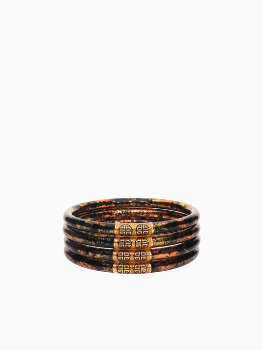 Koi Leopard All Weather Bangles | Set Of 4 | BuDhaGirl