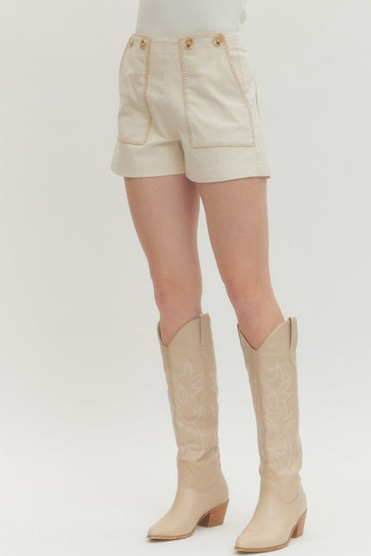 Tailored Stitch Shorts