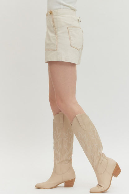 Tailored Stitch Shorts