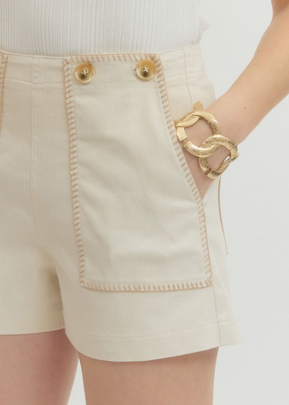Tailored Stitch Shorts