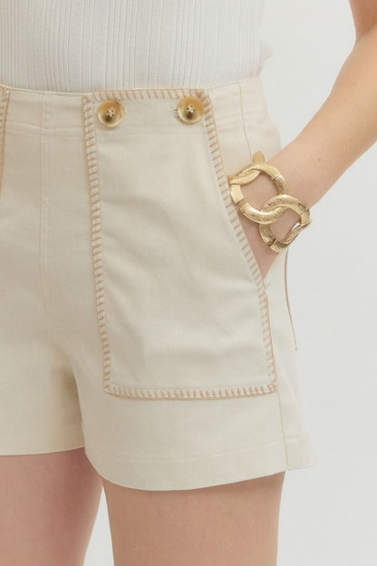 Tailored Stitch Shorts