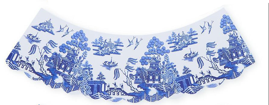 Chinoiserie Paper Lampshade Cover