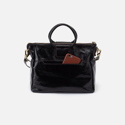 Sheila Medium Satchel | Polished Leather | HOBO