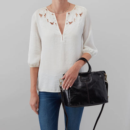 Sheila Medium Satchel | Polished Leather | HOBO