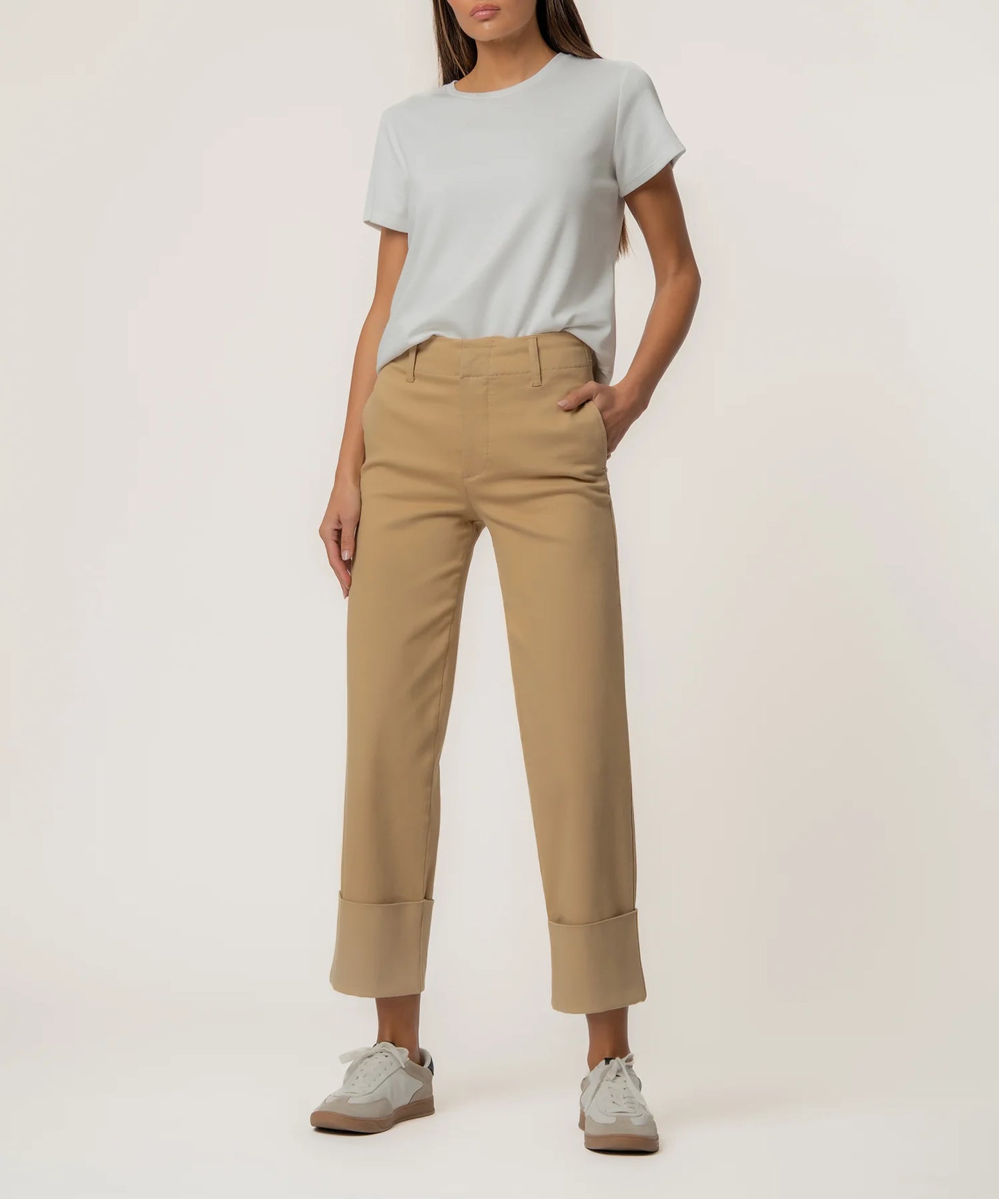 Sienna High Rise Straight Leg Pants