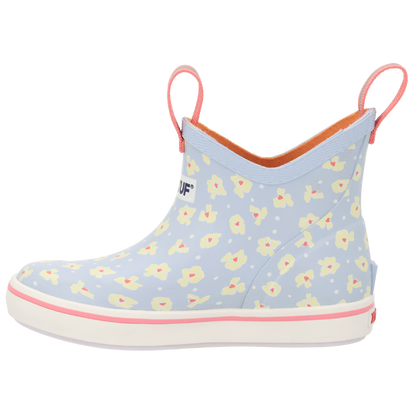 Skyway Floral Ankle Deck Boot | Youth | Xtratuf