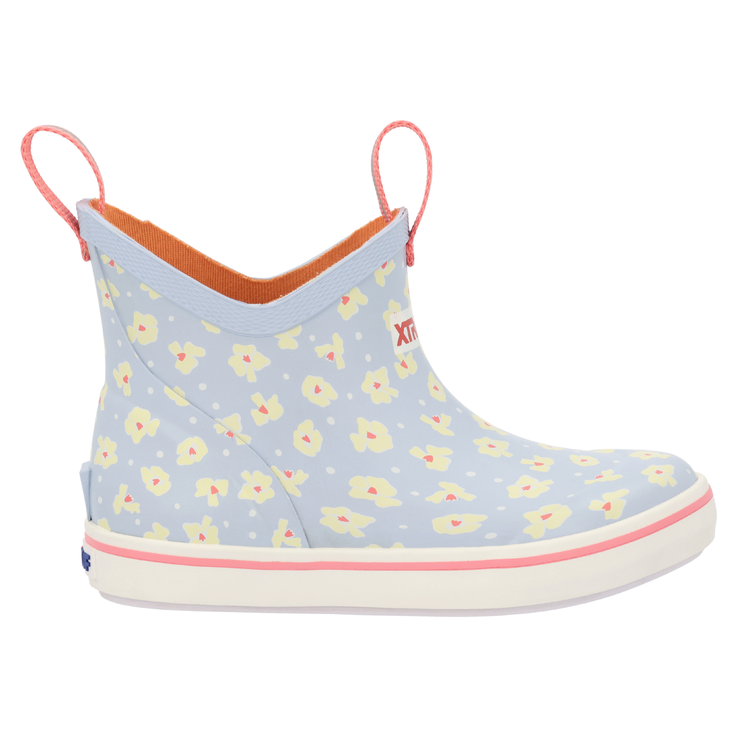 Skyway Floral Ankle Deck Boot | Youth | Xtratuf
