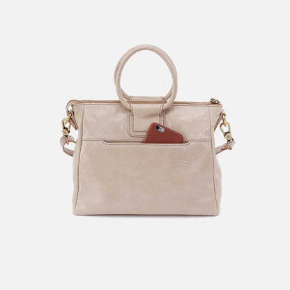 Sheila Medium Satchel | Aniline Gloss Leather | HOBO