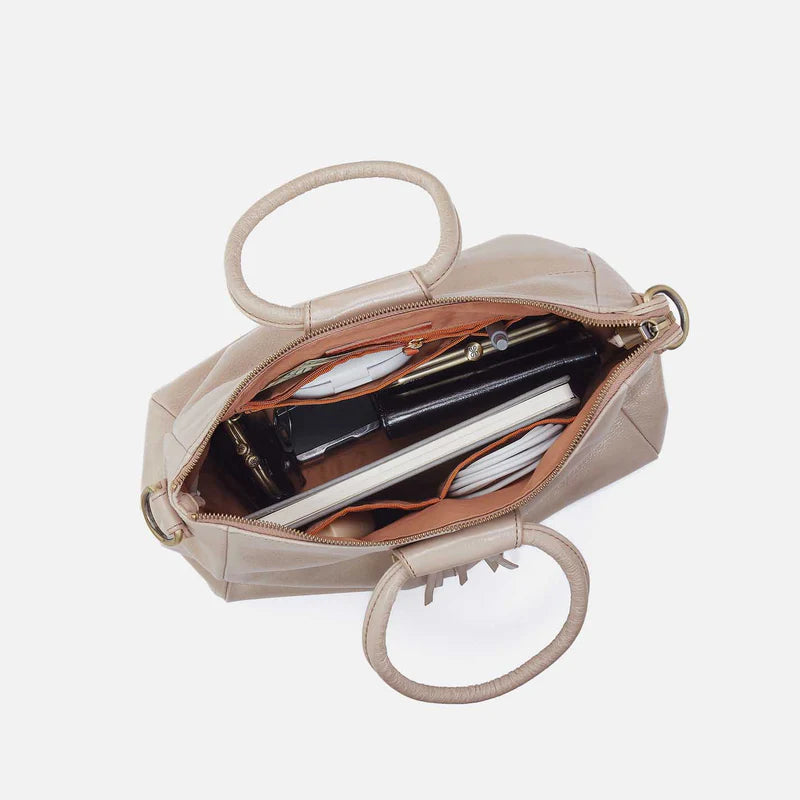 Sheila Medium Satchel | Aniline Gloss Leather | HOBO