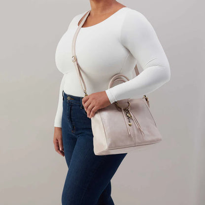 Sheila Medium Satchel | Aniline Gloss Leather | HOBO