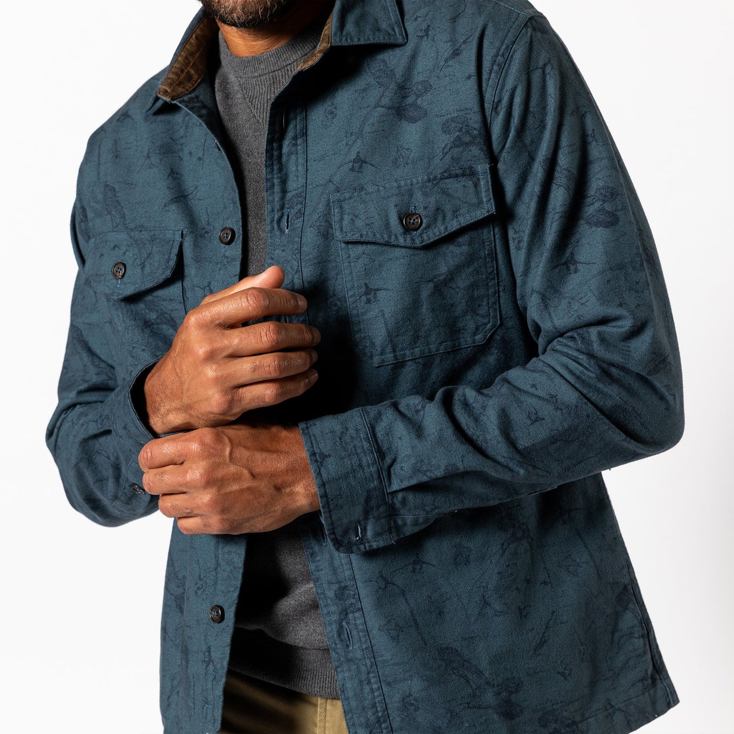 Slater Moleskin Overshirt | Duck Head