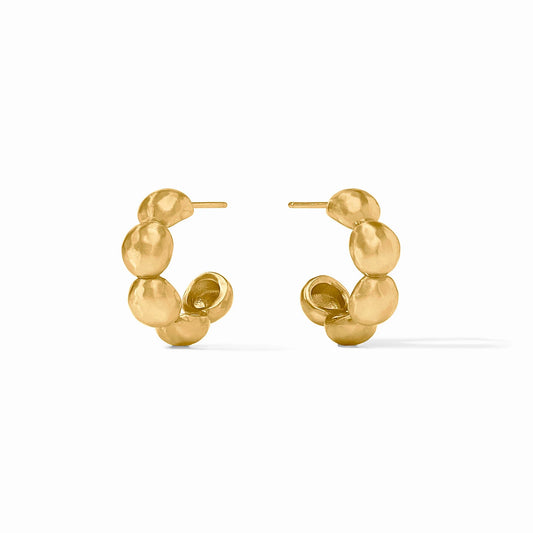 Solara Nova Hoop Earring | Gold | Julie Vos