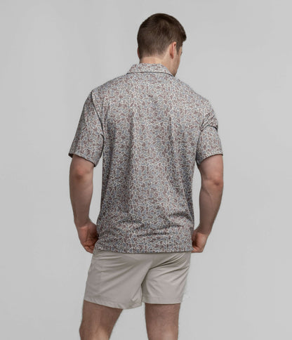 Hunters Hideaway Printed Polo