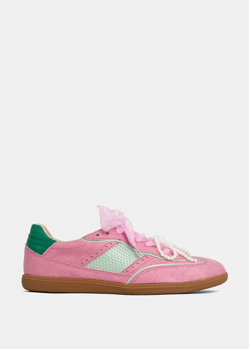 Sofie Sneaker | Pink Suede | Shu Shop