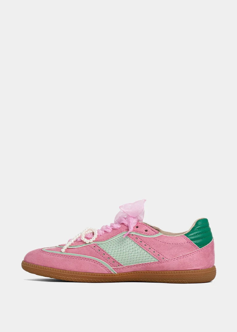 Sofie Sneaker | Pink Suede | Shu Shop