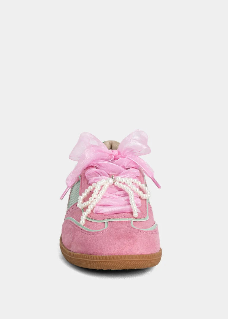 Sofie Sneaker | Pink Suede | Shu Shop