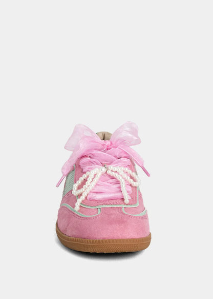 Sofie Sneaker | Pink Suede | Shu Shop