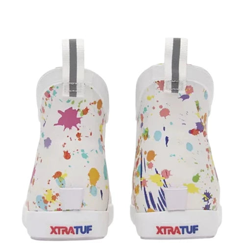 Splatter Paint Ankle Deck Boot | Youth | Xtratuf