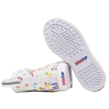 Splatter Paint Ankle Deck Boot | Youth | Xtratuf