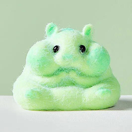 Squeezesquad Taba Deluxe Silicone Squishy Fidget Toy | Minty Mochi Hamster