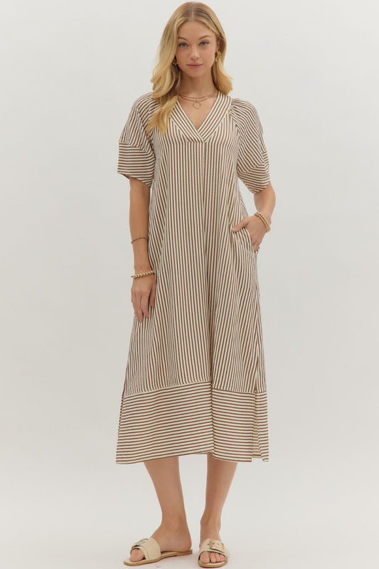 Linear In Love Dress