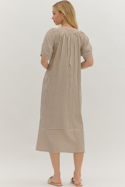 Linear In Love Dress