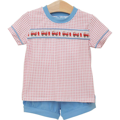 Sound The Alarm Banded Short Set | Trotter Street