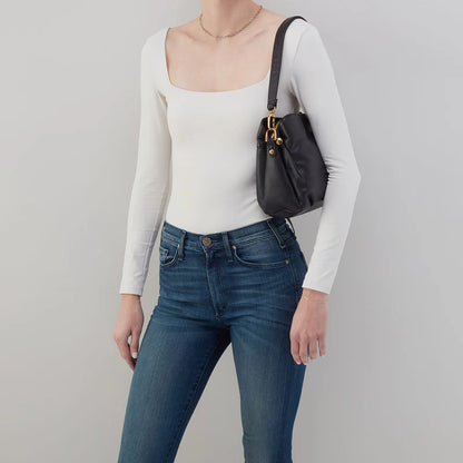 Starr Convertible Shoulder Bag | Pebbled Leather | HOBO
